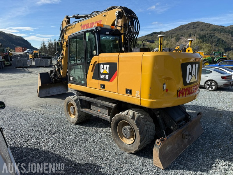 2018 Velholdt Cat M318F Hjulgraver med OilQuick Rotortilt, 9577 timer - حفارة: صور 4 2018 Velholdt Cat M318F Hjulgraver med OilQuick Rotortilt, 9577 timer - حفارة: صور 4