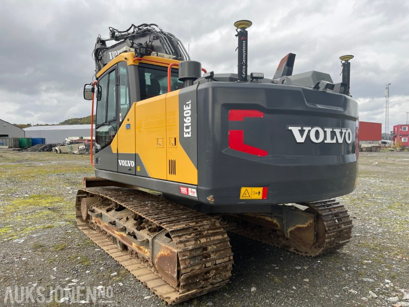 2018 Volvo EC 160 EL Gravemaskin med Engcon tiltrotator, Leica GPS, Sentralsmøring, Hk S60, 5327 timer - حفارة: صور 4 2018 Volvo EC 160 EL Gravemaskin med Engcon tiltrotator, Leica GPS, Sentralsmøring, Hk S60, 5327 timer - حفارة: صور 4
