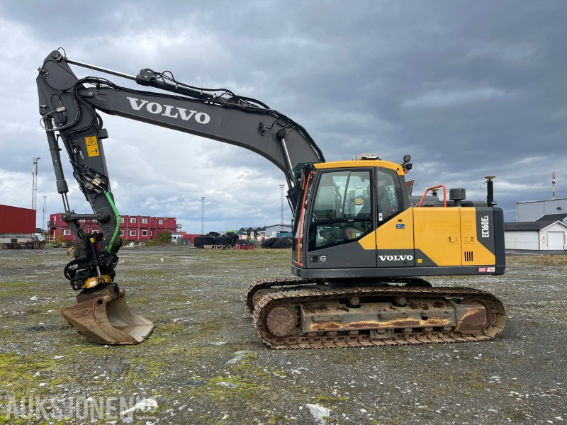 2018 Volvo EC 160 EL Gravemaskin med Engcon tiltrotator, Leica GPS, Sentralsmøring, Hk S60, 5327 timer - حفارة: صور 2 2018 Volvo EC 160 EL Gravemaskin med Engcon tiltrotator, Leica GPS, Sentralsmøring, Hk S60, 5327 timer - حفارة: صور 2