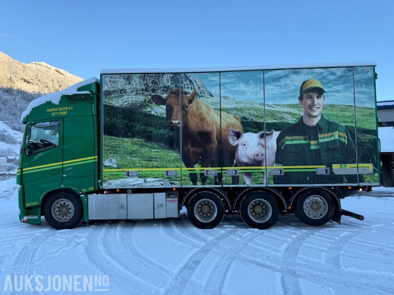 2018 Volvo FH 540 8X4 Skapbil med Bussbygg Volumax påbygg - Eu godkjent - Servicehistorikk - بصندوق مغلق شاحنة: صور 2 2018 Volvo FH 540 8X4 Skapbil med Bussbygg Volumax påbygg - Eu godkjent - Servicehistorikk - بصندوق مغلق شاحنة: صور 2