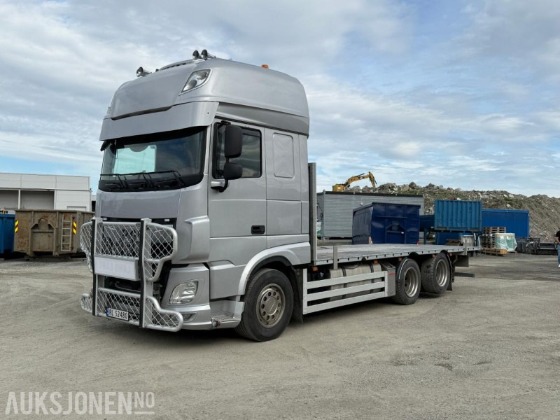 2019 DAF XF 530 FAS 6X2 Planbil - Strøere - Påkostet - VBG - 464432KM - شاحنات مسطحة: صور 1 2019 DAF XF 530 FAS 6X2 Planbil - Strøere - Påkostet - VBG - 464432KM - شاحنات مسطحة: صور 1