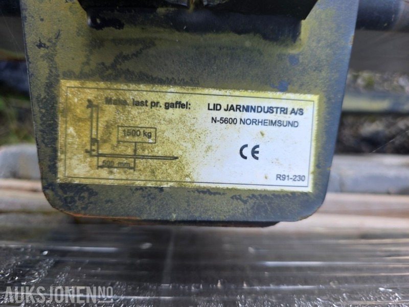 2019 Dalen pallegafler med Standard koplingsramme / 1 m (110 cm lengde på pallegafler) - ملحقات - آلات البناء: صور 5 2019 Dalen pallegafler med Standard koplingsramme / 1 m (110 cm lengde på pallegafler) - ملحقات - آلات البناء: صور 5