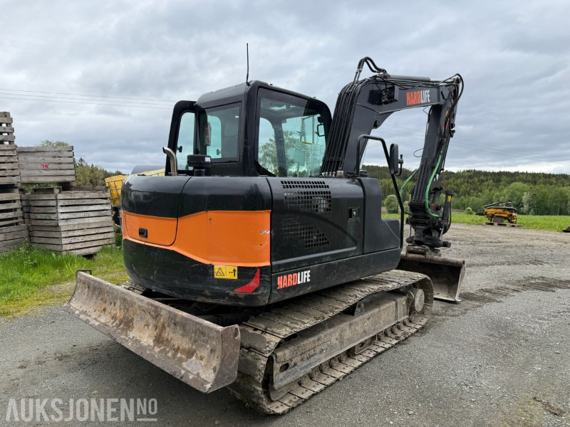 2019 Hardlife HE80 beltegraver med 882 timer! - Tiltrotator - 2 skuffer - حفارة: صور 3 2019 Hardlife HE80 beltegraver med 882 timer! - Tiltrotator - 2 skuffer - حفارة: صور 3