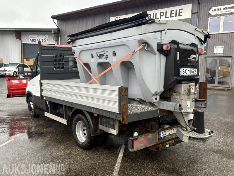 2019 Iveco Daily planbil m/ Hilltip IceStriker og Western Wide-Out brøyteplog - شاحنات مسطحة: صور 4 2019 Iveco Daily planbil m/ Hilltip IceStriker og Western Wide-Out brøyteplog - شاحنات مسطحة: صور 4