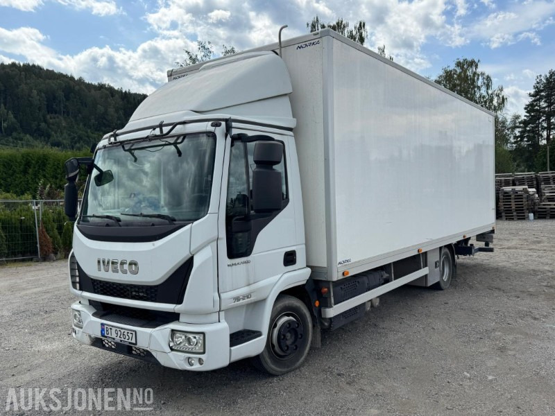 2019 Iveco Eurocargo skapbil med varme og kjøl i skap / 43126 km - بصندوق مغلق شاحنة: صور 1 2019 Iveco Eurocargo skapbil med varme og kjøl i skap / 43126 km - بصندوق مغلق شاحنة: صور 1