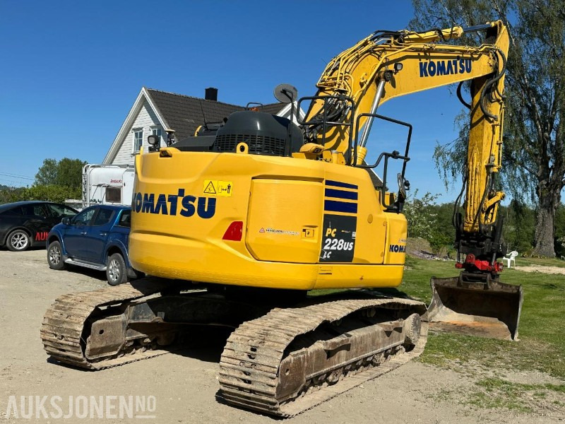2019 Komatsu PC228USLC-11 - Gravemaskin - Tiltrotator R8 - Topcon GPS - 2skuffer - Sentralsmøring - 4467timer - حفارة: صور 4 2019 Komatsu PC228USLC-11 - Gravemaskin - Tiltrotator R8 - Topcon GPS - 2skuffer - Sentralsmøring - 4467timer - حفارة: صور 4