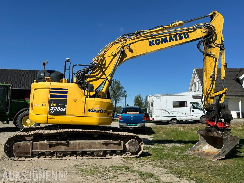 2019 Komatsu PC228USLC-11 - Gravemaskin - Tiltrotator R8 - Topcon GPS - 2skuffer - Sentralsmøring - 4467timer - حفارة: صور 5 2019 Komatsu PC228USLC-11 - Gravemaskin - Tiltrotator R8 - Topcon GPS - 2skuffer - Sentralsmøring - 4467timer - حفارة: صور 5