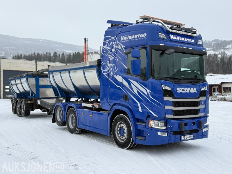 2019 Scania R-serie 6x2NB kombibil - Brøyterigget - قلابات: صور 2 2019 Scania R-serie 6x2NB kombibil - Brøyterigget - قلابات: صور 2