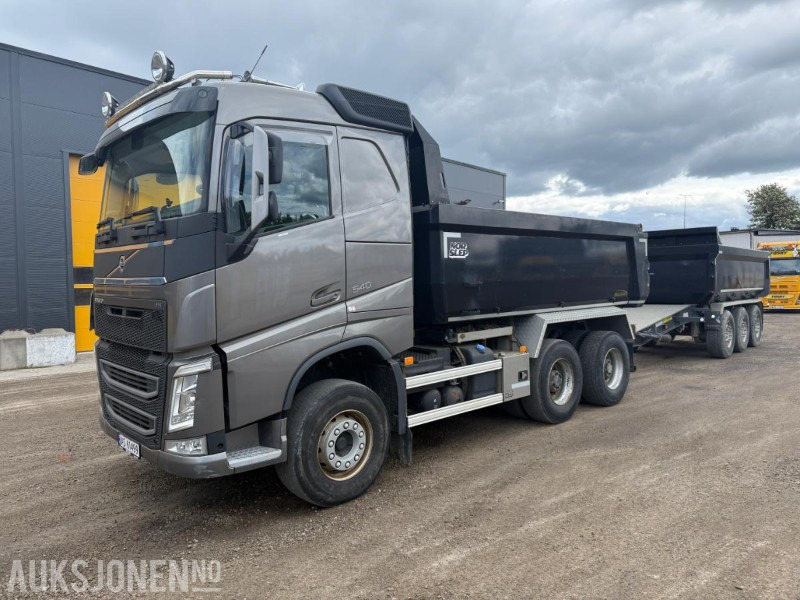 2019 VOLVO FH500 TIPPBIL M/MAUR BILPÅBYGG TRIPPELKJERRE SERVICEHISTORIKK LAV KM 6X4 EURO 6 - قلابات: صور 1 2019 VOLVO FH500 TIPPBIL M/MAUR BILPÅBYGG TRIPPELKJERRE SERVICEHISTORIKK LAV KM 6X4 EURO 6 - قلابات: صور 1