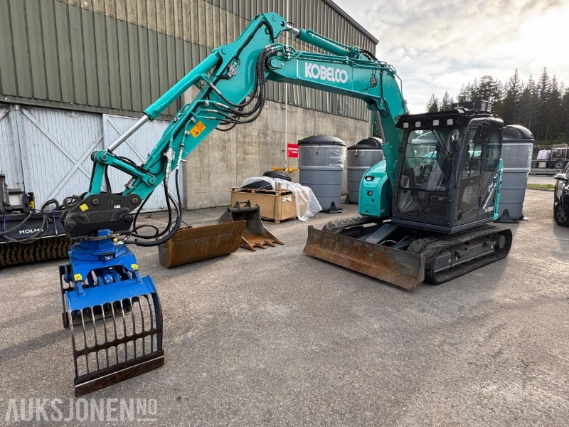2020 Kobelco SK75SR-7 GRAVEMASKIN MED 2 SKUFFER OG SORTERINGSKLYPE - حفارة: صور 3 2020 Kobelco SK75SR-7 GRAVEMASKIN MED 2 SKUFFER OG SORTERINGSKLYPE - حفارة: صور 3