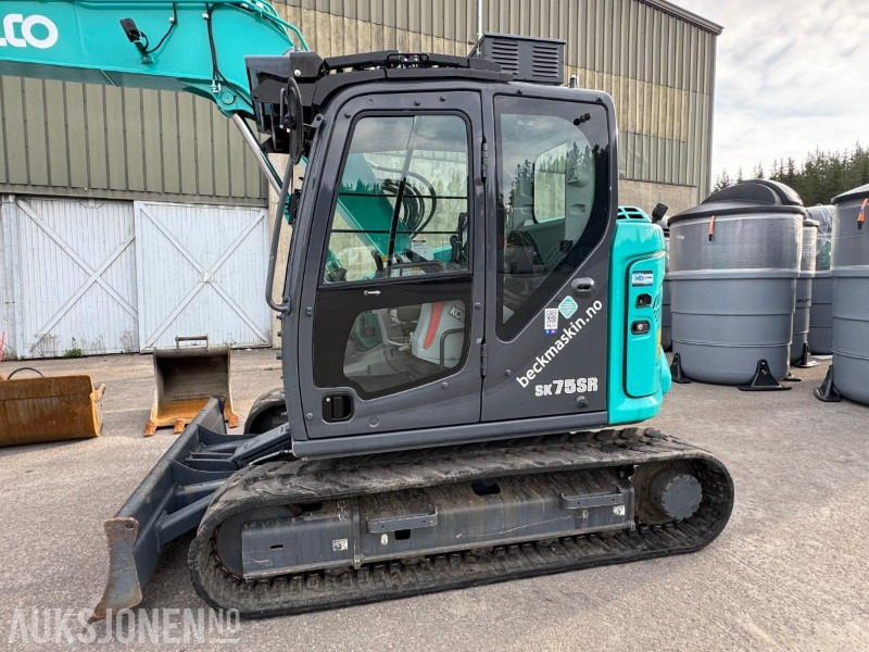 2020 Kobelco SK75SR-7 GRAVEMASKIN MED 2 SKUFFER OG SORTERINGSKLYPE - حفارة: صور 4 2020 Kobelco SK75SR-7 GRAVEMASKIN MED 2 SKUFFER OG SORTERINGSKLYPE - حفارة: صور 4