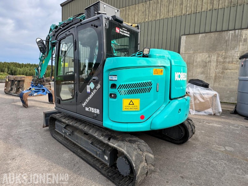 2020 Kobelco SK75SR-7 GRAVEMASKIN MED 2 SKUFFER OG SORTERINGSKLYPE - حفارة: صور 5 2020 Kobelco SK75SR-7 GRAVEMASKIN MED 2 SKUFFER OG SORTERINGSKLYPE - حفارة: صور 5