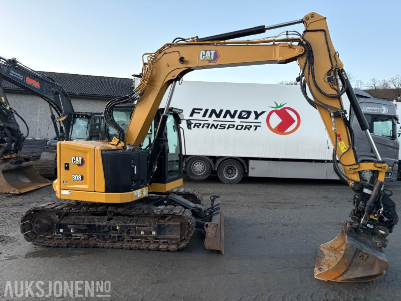 حفارة 2021 Cat 308 8-tonns garvemaskin,Tiltrotator s-50 feste: صور 9 حفارة 2021 Cat 308 8-tonns garvemaskin,Tiltrotator s-50 feste: صور 9