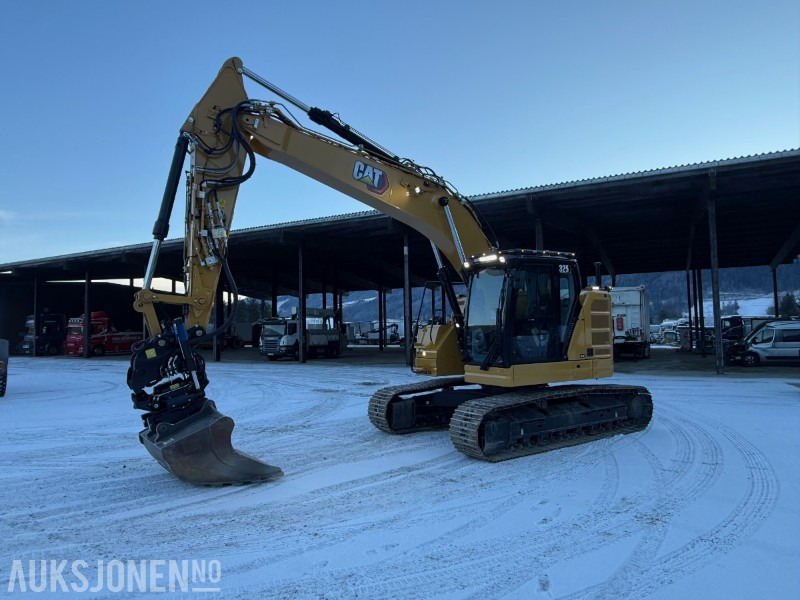 2022 Cat 325 beltegraver, levert ny i 2024 – 232 timer – Makin 3D GPS, ny tiltrotator, Webasto - حفارة: صور 1 2022 Cat 325 beltegraver, levert ny i 2024 – 232 timer – Makin 3D GPS, ny tiltrotator, Webasto - حفارة: صور 1