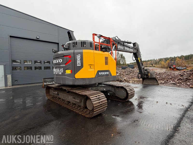 2023 Volvo ECR145EL beltegraver - HK feste - Engcon tiltrotator - Volvo pusseskuffe - Planeringsskjær - Sentralsmøring - Kun 837 timer - حفارة: صور 5 2023 Volvo ECR145EL beltegraver - HK feste - Engcon tiltrotator - Volvo pusseskuffe - Planeringsskjær - Sentralsmøring - Kun 837 timer - حفارة: صور 5
