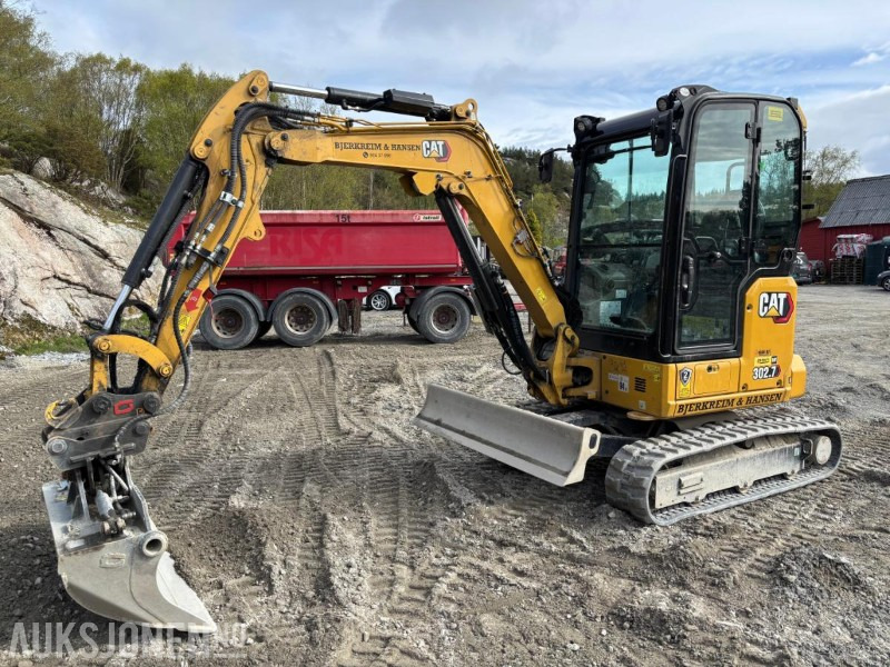 2024 Cat 302.7 CR Belte Minigraver med sentralsmøring og 3skuffer - حفارة مصغرة: صور 1 2024 Cat 302.7 CR Belte Minigraver med sentralsmøring og 3skuffer - حفارة مصغرة: صور 1