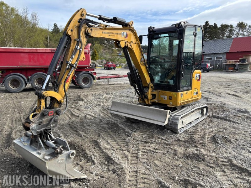2024 Cat 302.7 CR Belte Minigraver med sentralsmøring og 3skuffer - حفارة مصغرة: صور 2 2024 Cat 302.7 CR Belte Minigraver med sentralsmøring og 3skuffer - حفارة مصغرة: صور 2