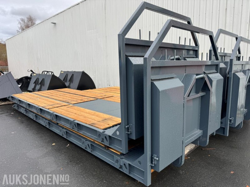 2025 NYTT Maskinflak med staker og låsbare skap - شاحنة ذات الخطاف: صور 1 2025 NYTT Maskinflak med staker og låsbare skap - شاحنة ذات الخطاف: صور 1