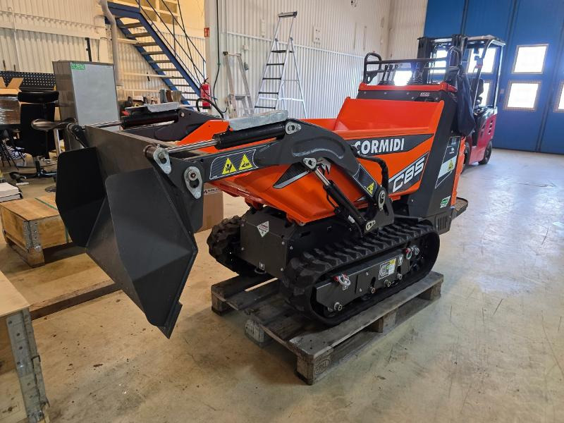Cormidi C85 elektrisk belte dumper/mini dumper med front laste - قلابة شاحنة: صور 1 Cormidi C85 elektrisk belte dumper/mini dumper med front laste - قلابة شاحنة: صور 1