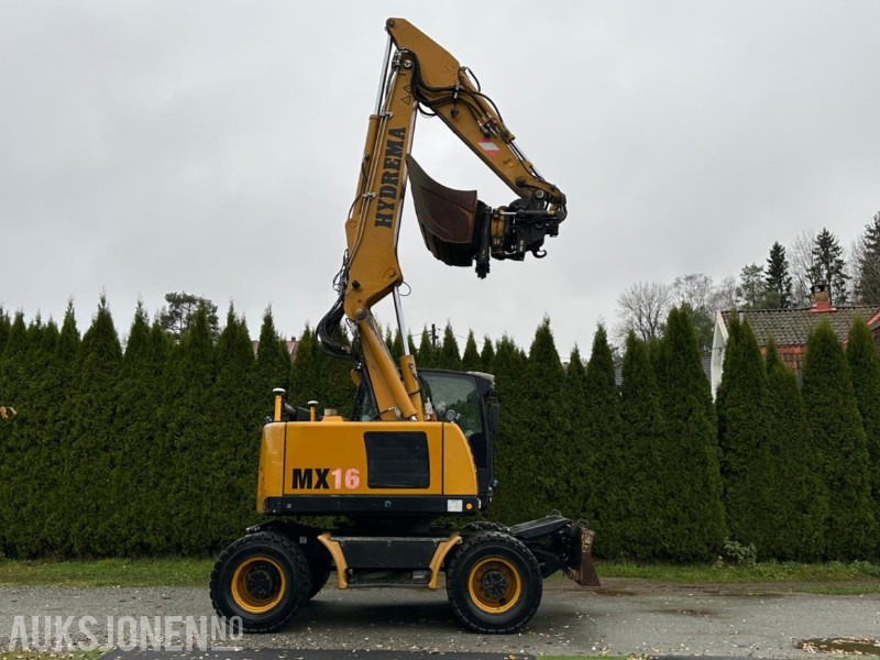 Hydrema MX16 – 2014 – Engcon EC219 – Xsite PRO – 9 142 timer – Trilleborg dekk - حفارة: صور 4 Hydrema MX16 – 2014 – Engcon EC219 – Xsite PRO – 9 142 timer – Trilleborg dekk - حفارة: صور 4