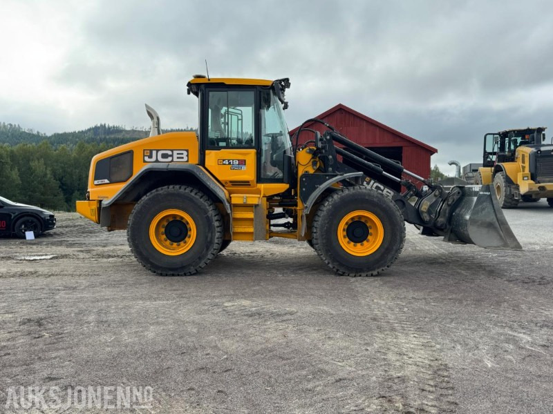 JCB 419S NORDIC EDITION 2024 – KUN 61 T – SENTRALSMØRING, 3./4. FUNKSJON, KOMFORTPAKKE, GODT UTSTYRT - اللودر بعجل: صور 4 JCB 419S NORDIC EDITION 2024 – KUN 61 T – SENTRALSMØRING, 3./4. FUNKSJON, KOMFORTPAKKE, GODT UTSTYRT - اللودر بعجل: صور 4