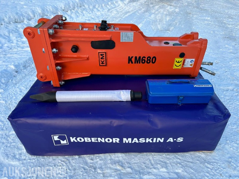 KM 680 s40 CE merket PIGGHAMMER 4-7 TONN MED SLANGER OG SPETT - ملحقات - آلات البناء: صور 4 KM 680 s40 CE merket PIGGHAMMER 4-7 TONN MED SLANGER OG SPETT - ملحقات - آلات البناء: صور 4