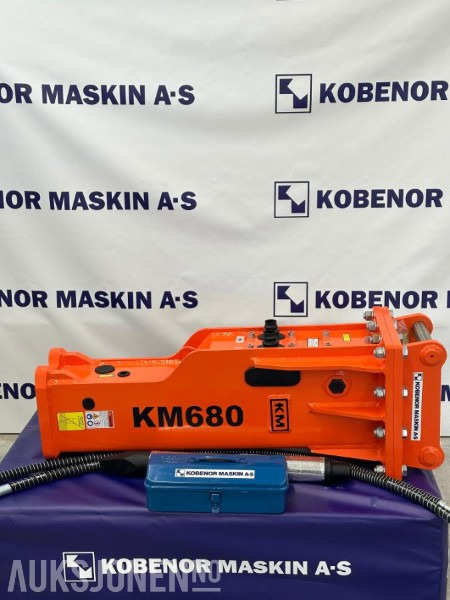 KM 680 s40 CE merket PIGGHAMMER 4-7 TONN MED SLANGER OG SPETT - ملحقات - آلات البناء: صور 1 KM 680 s40 CE merket PIGGHAMMER 4-7 TONN MED SLANGER OG SPETT - ملحقات - آلات البناء: صور 1
