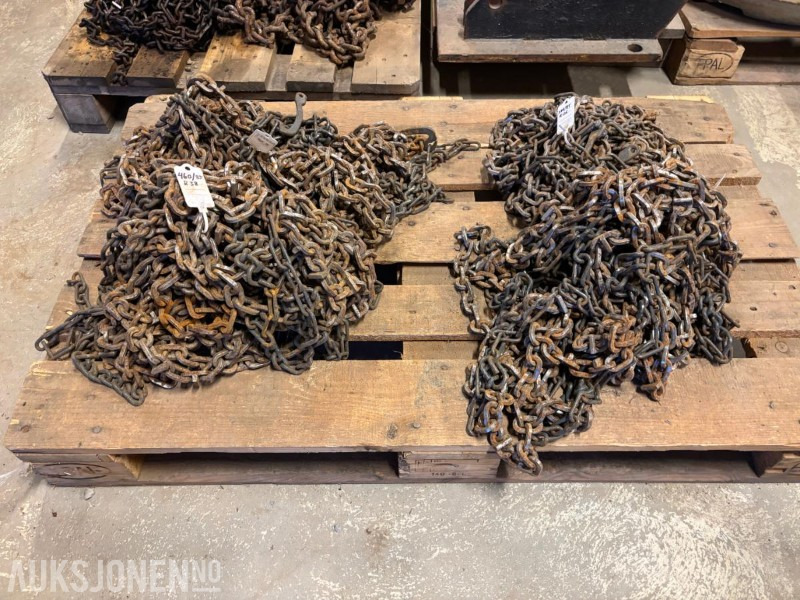 Kjettingsett 2stk 460/85 R38 - الآلات والماكينات الزراعية: صور 1 Kjettingsett 2stk 460/85 R38 - الآلات والماكينات الزراعية: صور 1