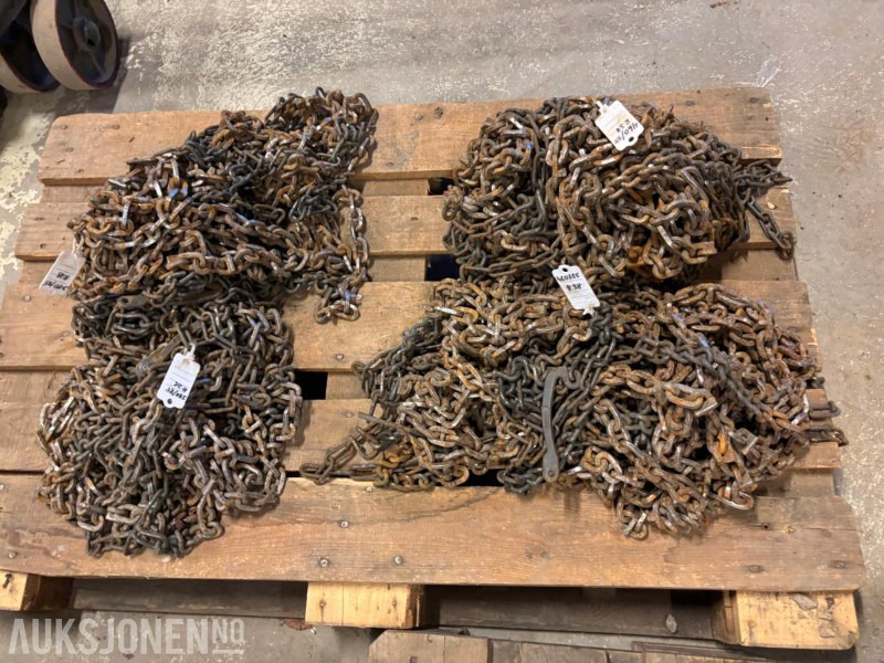 Kjettingsett 2stk 460/85 R38 - الآلات والماكينات الزراعية: صور 2 Kjettingsett 2stk 460/85 R38 - الآلات والماكينات الزراعية: صور 2