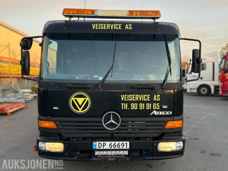 Mercedes-Benz Atego 818/42 – 2005-modell – 7,5 tonn planbil – Kjørbar, men EU utløpt - شاحنات مسطحة: صور 2 Mercedes-Benz Atego 818/42 – 2005-modell – 7,5 tonn planbil – Kjørbar, men EU utløpt - شاحنات مسطحة: صور 2