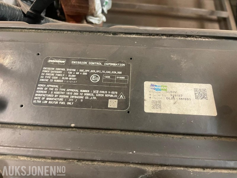 Motor til Doosan Lc350-7 - حفارة: صور 4 Motor til Doosan Lc350-7 - حفارة: صور 4