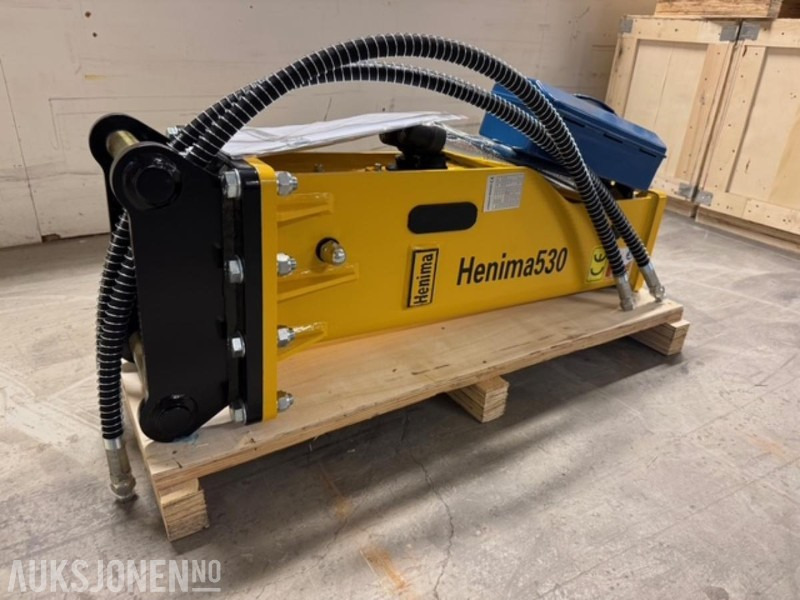 NY HENIMA PIGGHAMMER TIL 2,5-4,5 TONNS GRAVEMASKIN S40 - مطرقة هيدروليكية: صور 3 NY HENIMA PIGGHAMMER TIL 2,5-4,5 TONNS GRAVEMASKIN S40 - مطرقة هيدروليكية: صور 3