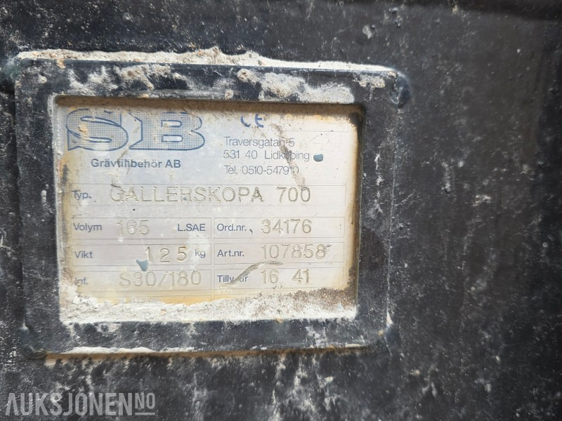 SB Sorteringsskuff 700 S30 - معدات البناء: صور 5 SB Sorteringsskuff 700 S30 - معدات البناء: صور 5