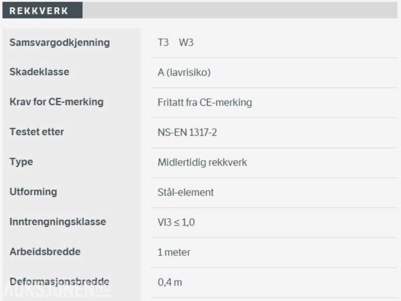 Varioguard T3 – midlertidig rekkverk / langsgående sikring – 240 meter komplett sett - معدات البناء: صور 2 Varioguard T3 – midlertidig rekkverk / langsgående sikring – 240 meter komplett sett - معدات البناء: صور 2