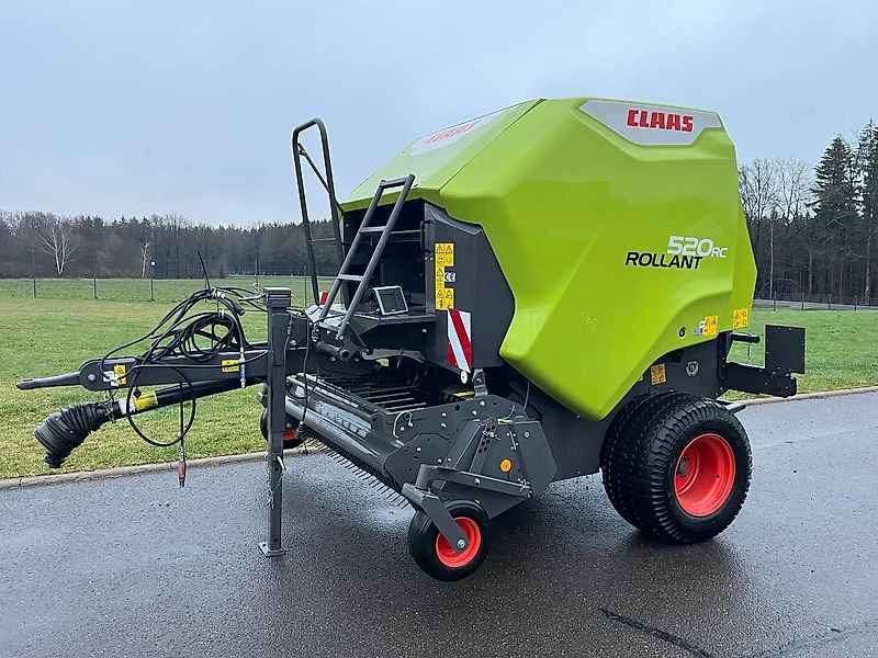 Claas ROLLANT 520 RC - مكبس القش الدائري: صور 1 Claas ROLLANT 520 RC - مكبس القش الدائري: صور 1
