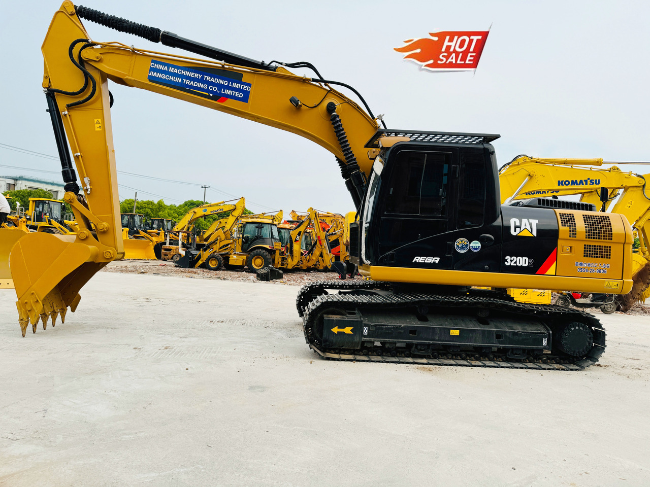 Caterpillar 320D CAT 320D2 320GX 320GC 320E 20 Ton Used Excavator in Good Work Condition for Sale - حفارات زحافة: صور 4 Caterpillar 320D CAT 320D2 320GX 320GC 320E 20 Ton Used Excavator in Good Work Condition for Sale - حفارات زحافة: صور 4
