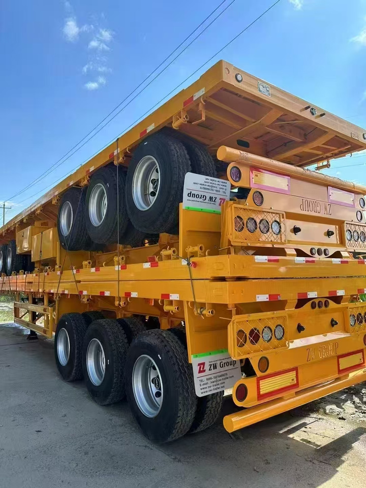 ZHICHENG Semi Flat Bed New or Used Low Bed in Length 8m,10,12m, 14m, 16m - عربة مسطحة منخفضة نصف مقطورة: صور 1 ZHICHENG Semi Flat Bed New or Used Low Bed in Length 8m,10,12m, 14m, 16m - عربة مسطحة منخفضة نصف مقطورة: صور 1
