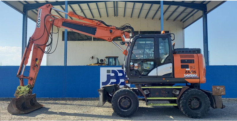 Hitachi ZX145W-6 **2 units** - حفارة على عجلات: صور 1 Hitachi ZX145W-6 **2 units** - حفارة على عجلات: صور 1