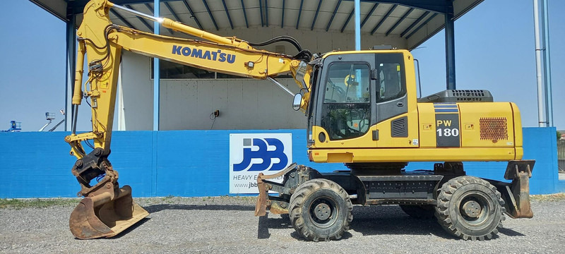 Komatsu PW180-7EO - حفارة على عجلات: صور 1 Komatsu PW180-7EO - حفارة على عجلات: صور 1