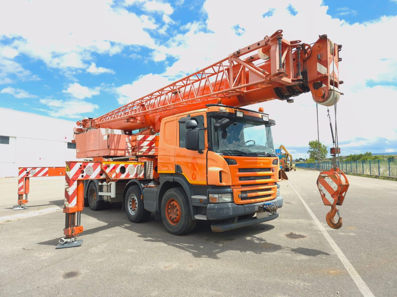 Tadano Faun HK40 Scania P380CB 8x4 - موبايل كرين: صور 1 Tadano Faun HK40 Scania P380CB 8x4 - موبايل كرين: صور 1