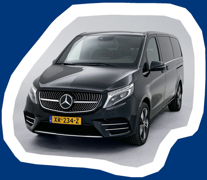 Mercedes-Benz V-Klasse 220d Lang Avantgarde Edition 8 Persoons incl. BPM Elektr schuifdeuren Nappa Leder Pano 8 zitplaatsen Geel kenteken - صغيرة, ميكروباص: صور 1 Mercedes-Benz V-Klasse 220d Lang Avantgarde Edition 8 Persoons incl. BPM Elektr schuifdeuren Nappa Leder Pano 8 zitplaatsen Geel kenteken - صغيرة, ميكروباص: صور 1