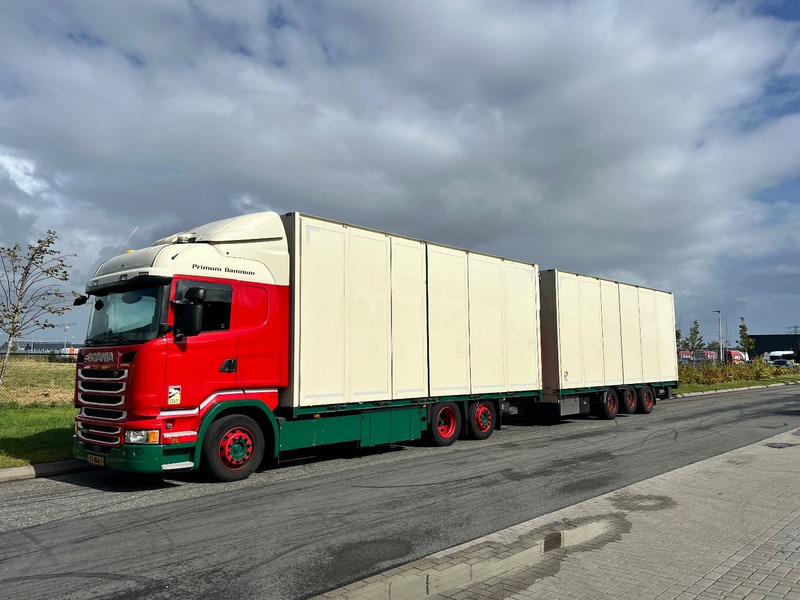 Scania R450 6X2*4 Combi Retarder / Standclma / Full Air / zijdeuren - بصندوق مغلق شاحنة: صور 1 Scania R450 6X2*4 Combi Retarder / Standclma / Full Air / zijdeuren - بصندوق مغلق شاحنة: صور 1