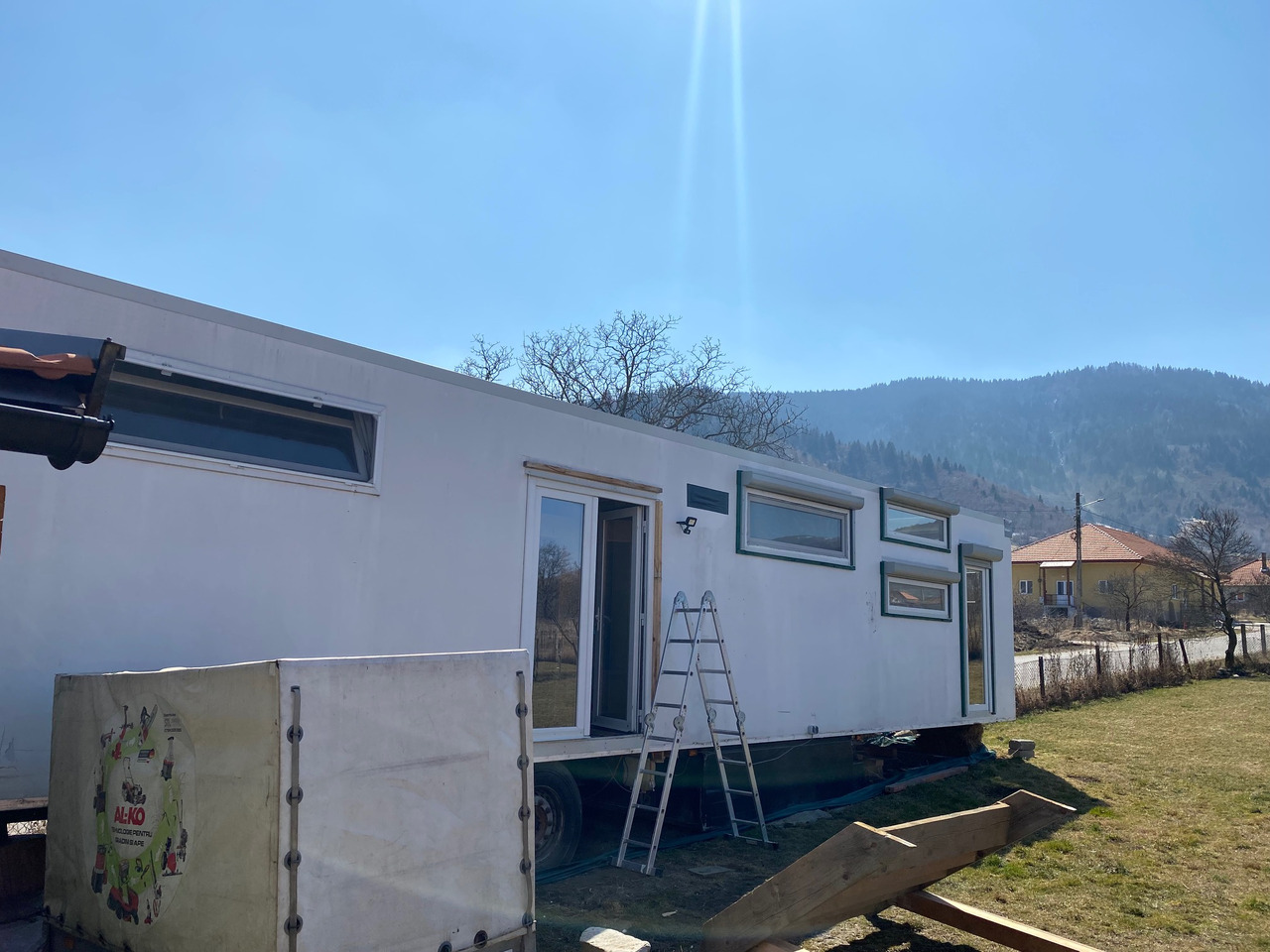 Krone Semiremorca casa mobila Complet Utilata - البيت الحاوية: صور 4 Krone Semiremorca casa mobila Complet Utilata - البيت الحاوية: صور 4