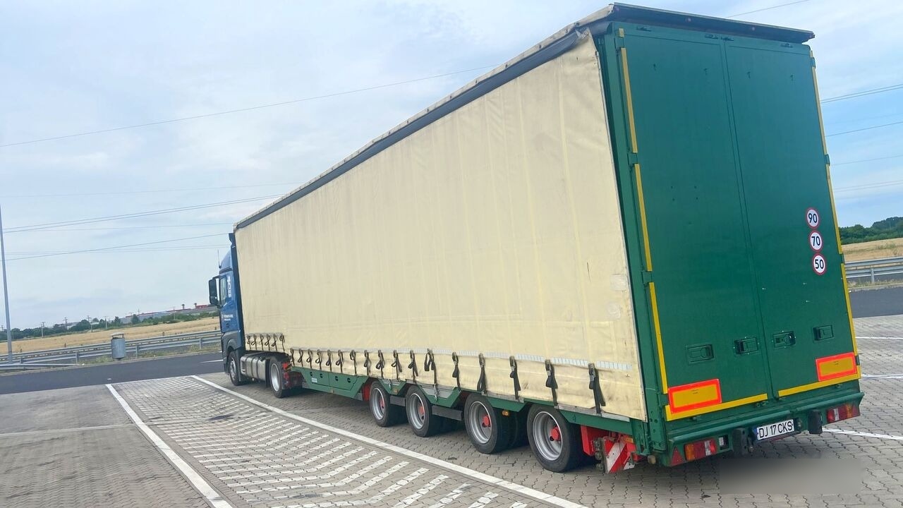Meusburger Typ: MPG-4 - trailer combine / tractoare / vole - axe viratoare - عربة مسطحة منخفضة نصف مقطورة: صور 4 Meusburger Typ: MPG-4 - trailer combine / tractoare / vole - axe viratoare - عربة مسطحة منخفضة نصف مقطورة: صور 4
