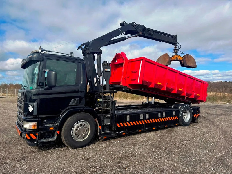 Scania P94-260 Palfinger crane PK 15002. rotor and hydr. for grabbe. - شاحنة - نظام الكابلات: صور 1 Scania P94-260 Palfinger crane PK 15002. rotor and hydr. for grabbe. - شاحنة - نظام الكابلات: صور 1