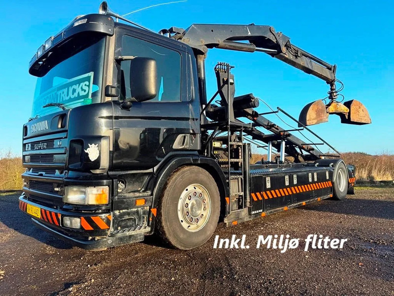 Scania P94-260 Palfinger crane PK 15002. rotor and hydr. for grabbe. - شاحنة - نظام الكابلات: صور 4 Scania P94-260 Palfinger crane PK 15002. rotor and hydr. for grabbe. - شاحنة - نظام الكابلات: صور 4