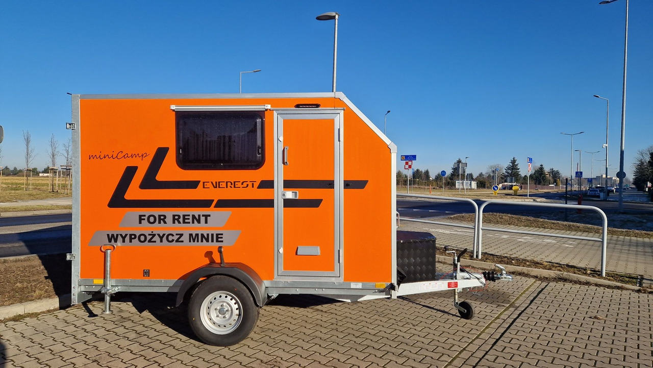 Minicamp Everest Lekki mały kemping camper DMC 600 do 1000kg NOWA - كرفان سحب: صور 3 Minicamp Everest Lekki mały kemping camper DMC 600 do 1000kg NOWA - كرفان سحب: صور 3