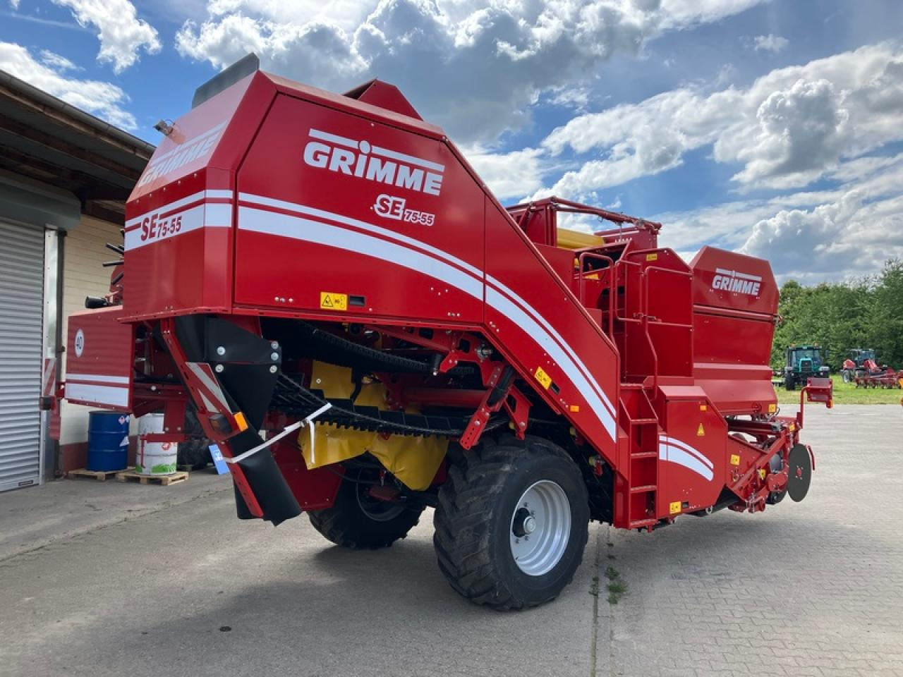 Grimme SE 75-55 SB - حصادة البطاطس: صور 4 Grimme SE 75-55 SB - حصادة البطاطس: صور 4