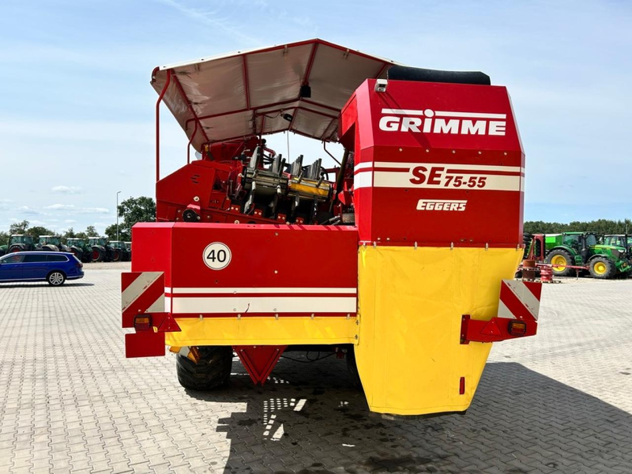 Grimme SE 75-55 - حصادة البطاطس: صور 3 Grimme SE 75-55 - حصادة البطاطس: صور 3