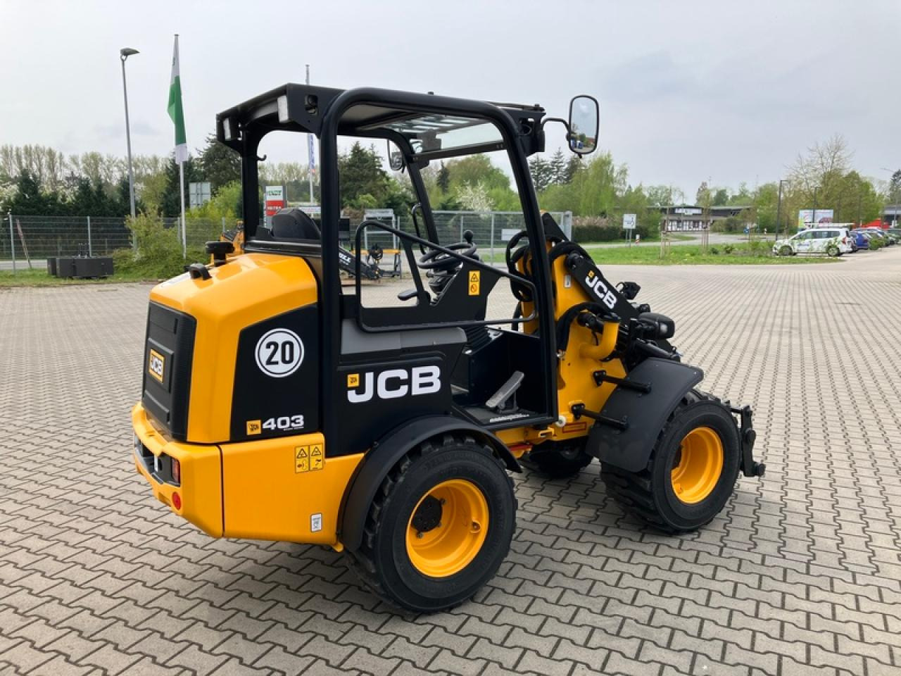JCB 403 AGRI SMART POWER EURO-AUFNAHME - اللودر بعجل: صور 3 JCB 403 AGRI SMART POWER EURO-AUFNAHME - اللودر بعجل: صور 3